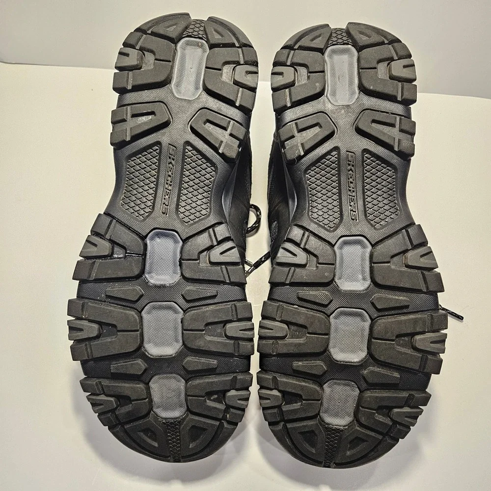 Skechers Outdoor Terrabite Mens Hiking Shoes Black‎ Water Repellent Size 11
